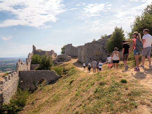 chateau crussol 4 ccrc communaute communes rhone crussol