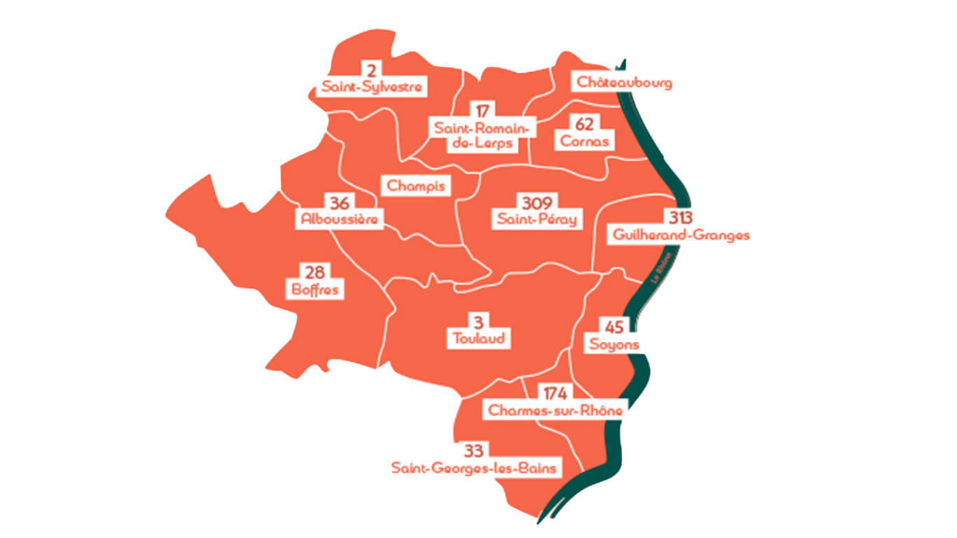 Carte logement sociaux