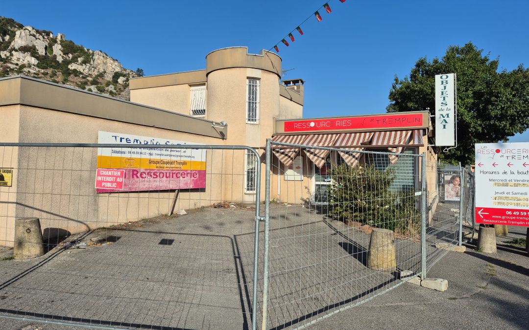Agrandissement de la Ressourcerie