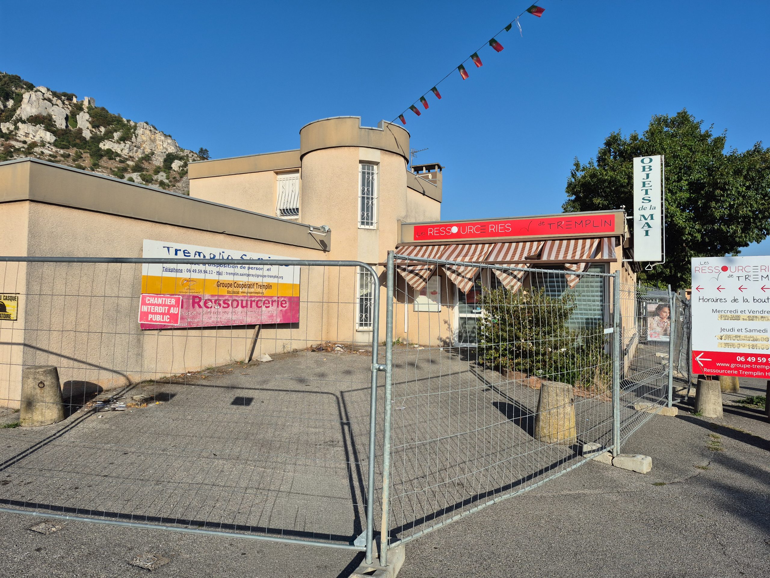 Agrandissement de la Ressourcerie